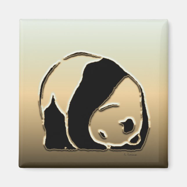 Panda-Serie Magnet (Vorne)