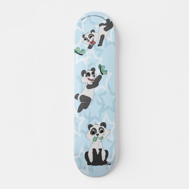 Panda Skateboard (Vorne)