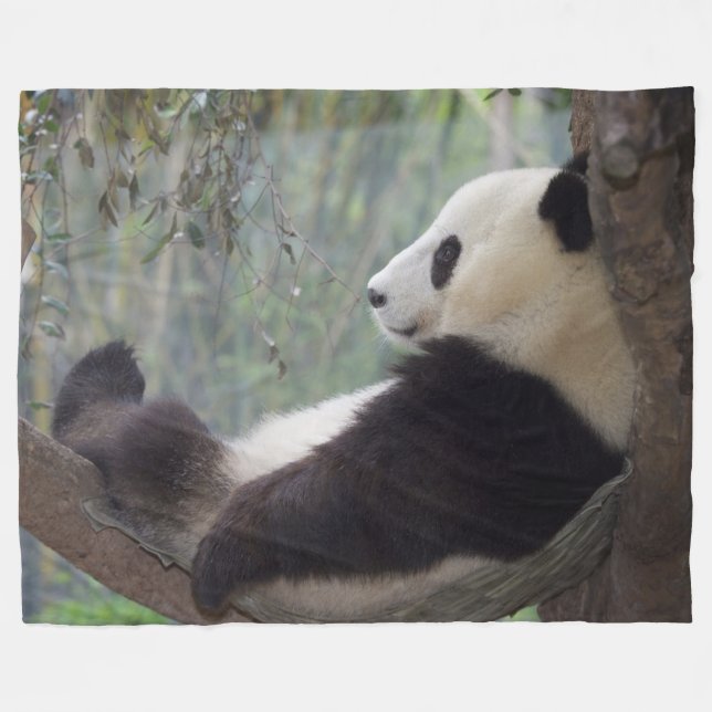 PANDA SNOOZE FLEECEDECKE (Vorderseite (Horizontal))