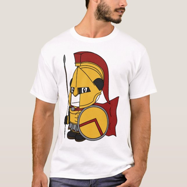 Panda - spartanisch T-Shirt (Vorderseite)