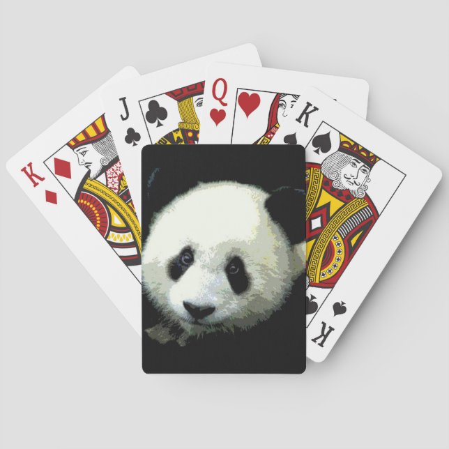 Panda Spielkarten (Rückseite)