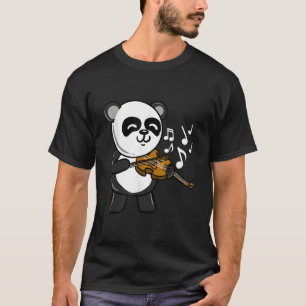 Panda spielt Geige T-Shirt