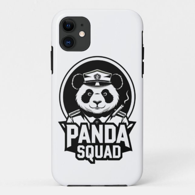 Panda Squad Mobile Case (Rückseite)