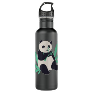 Panda Srauking Weber Geschenk Edelstahlflasche