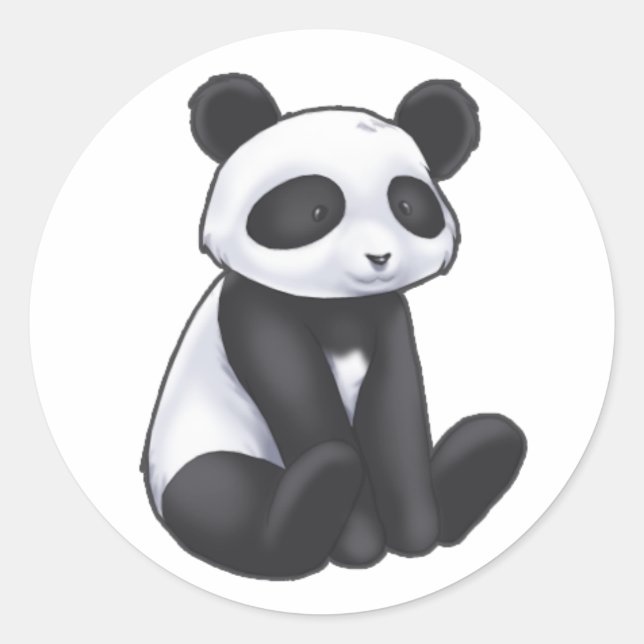 Panda Sticker (Vorderseite)