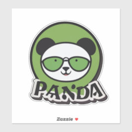 Panda Stickers Aufkleber