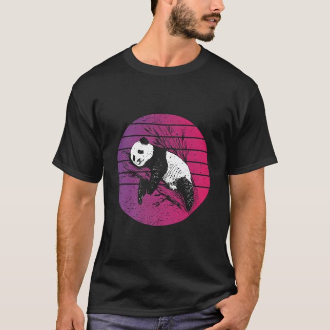 Panda-Stil T-Shirt (Vorderseite)