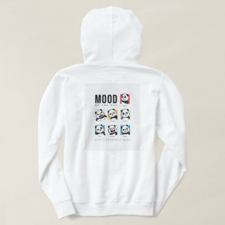 Panda-Stimmungs-Gesicht-Hoodie Hoodie