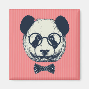 Panda-Streifen Magnet