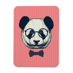 Panda-Streifen Magnet