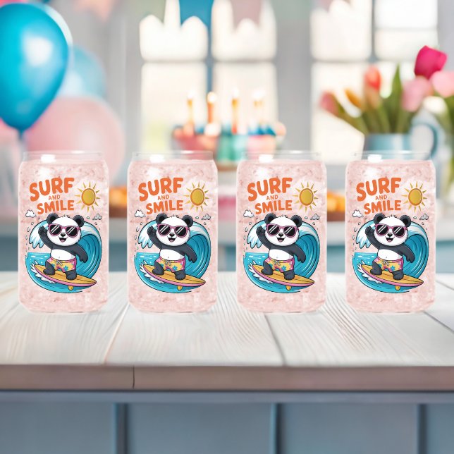 PANDA SURF Kind Sommer Dosenglas (Insitu (Baby Party))