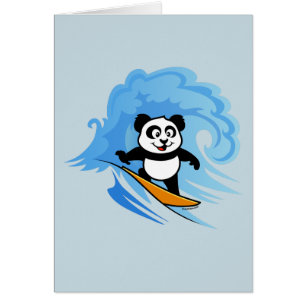 Panda surfant