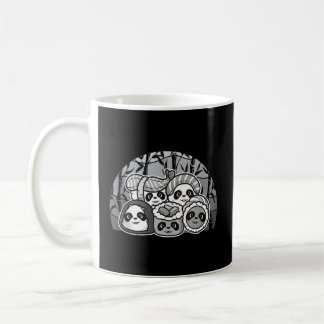 Panda Sushi Japanese Kawaii Panda Bear Kaffeetasse