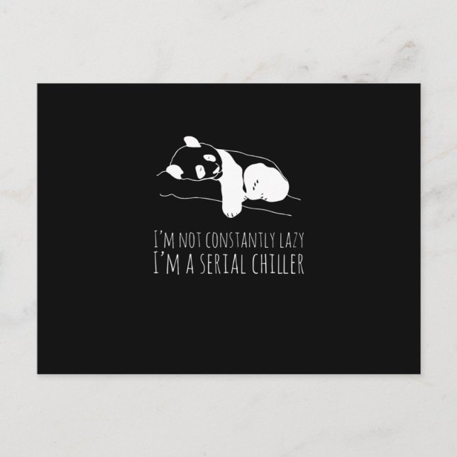 Panda Sweet Funny Funny Funny Koala Tiere Postkarte (Vorderseite)