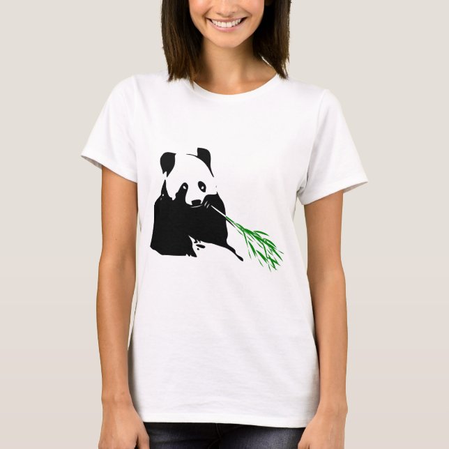 Panda. T-Shirt (Vorderseite)