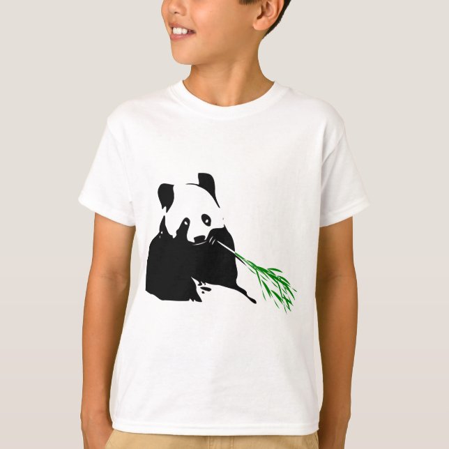 Panda. T-Shirt (Vorderseite)
