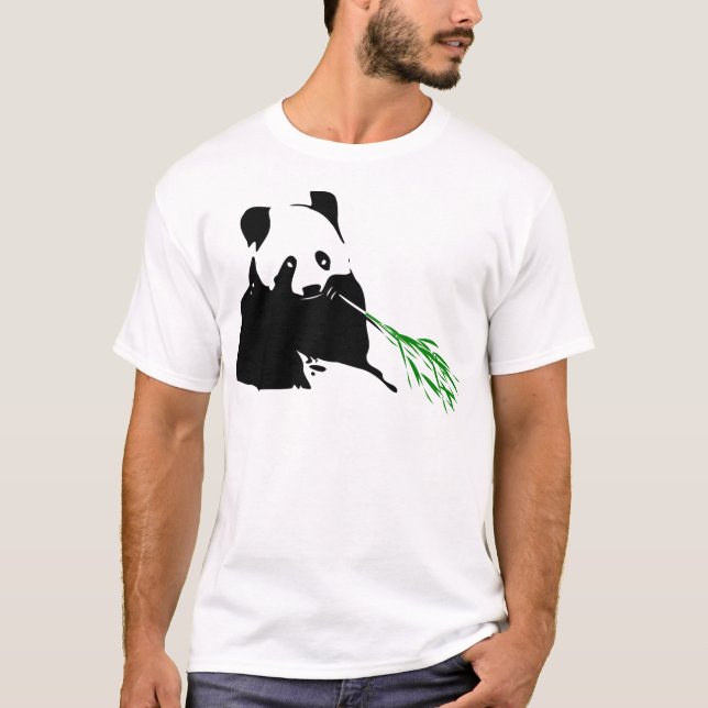 Panda. T-Shirt (Vorderseite)