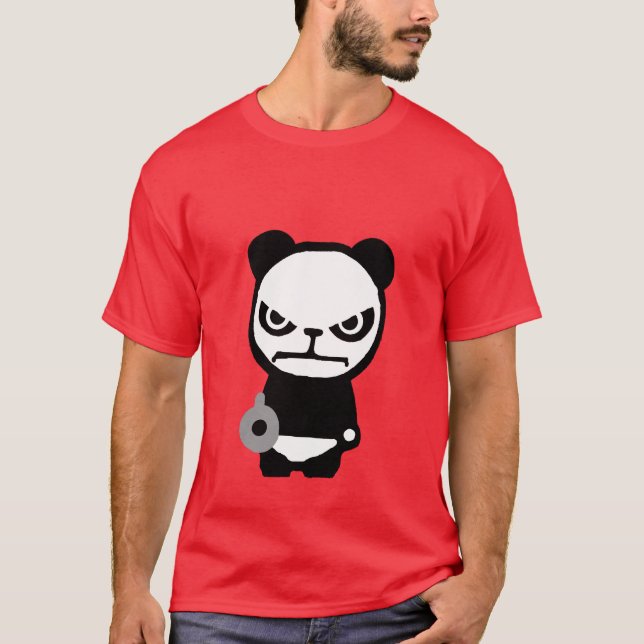 Panda-T - Shirt (Vorderseite)
