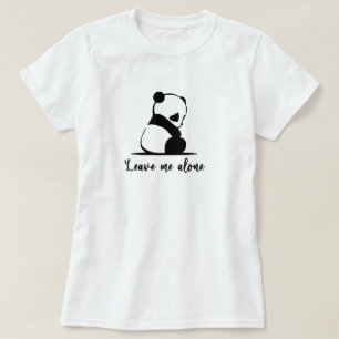 Panda T - Shirt Niedlich Riant Panda Sad Panda Shi