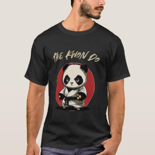 Panda Taekwondo - Funny TKD Korean Martial Arts T-Shirt