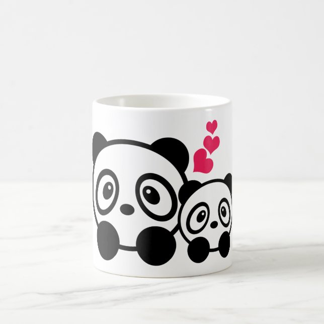 Panda-Tasse Kaffeetasse (Mittel)