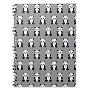 Panda Teddy-Bären-Notebook Notizblock