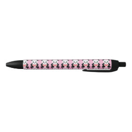 Panda Teddy Bear mit Heart Pen Kugelschreiber