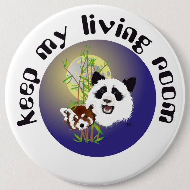 Panda Treffen Buttons (Vorderseite)