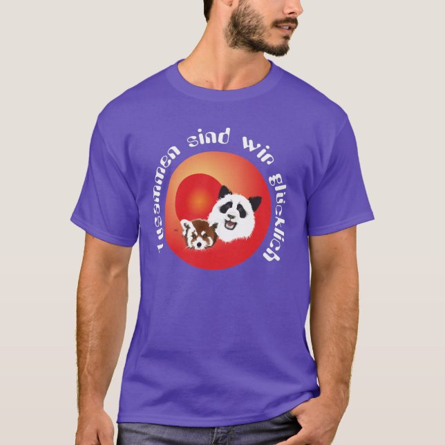 Panda Treffen - Shirt (Vorderseite)