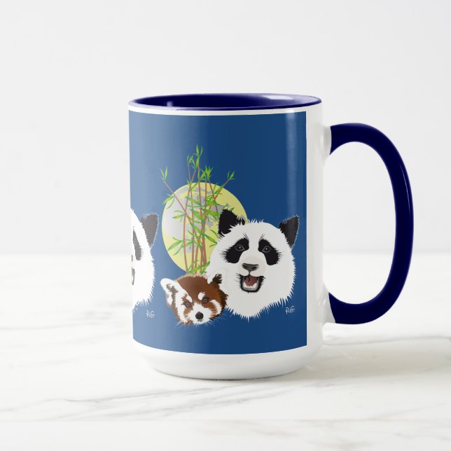 Panda Treffen  Tasse (Rechts)