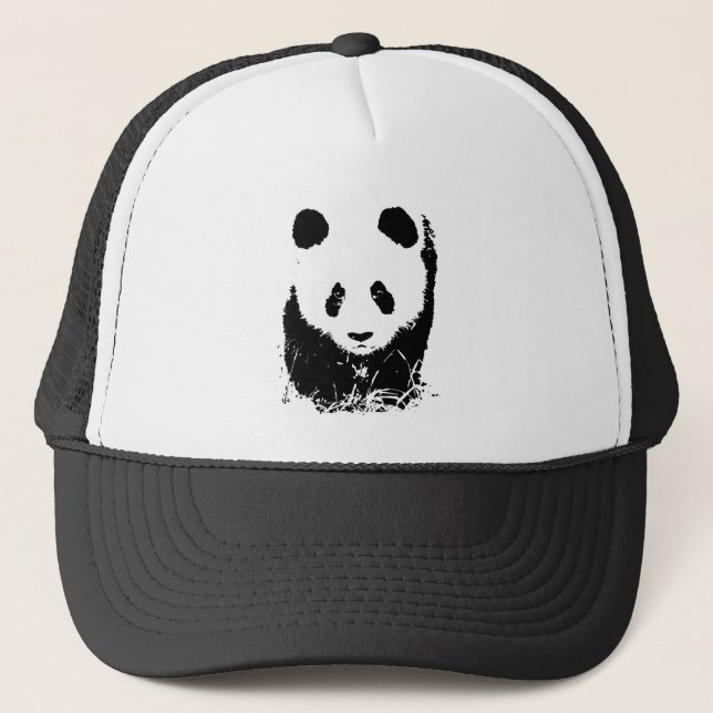 Panda Truckerkappe (Vorderseite)