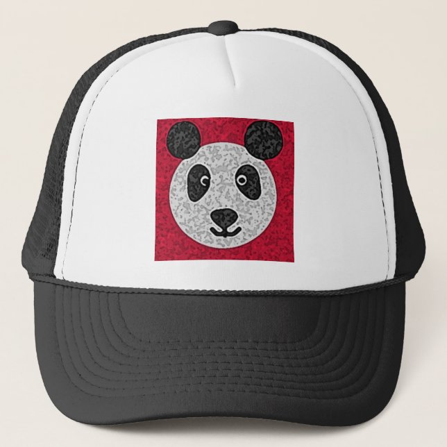 Panda Truckerkappe (Vorderseite)
