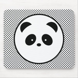 Panda-Tupfen Mousepad