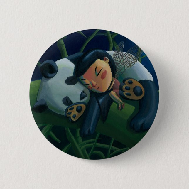 Panda und Fee Button (Vorderseite)