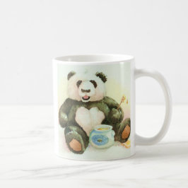 Panda und Honig Kaffeetasse