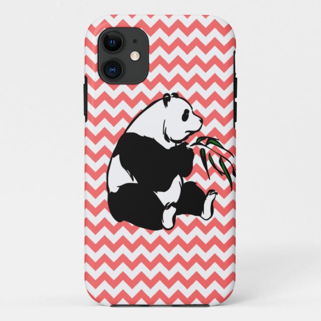 Panda und wählen Ihre Zickzack Farbe aus Case-Mate iPhone Hülle (Rückseite)