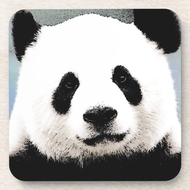 Panda Untersetzer (Vorderseite)