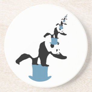 Panda-Untersetzer Untersetzer