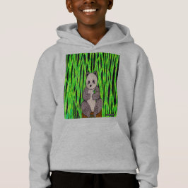 Panda (vif) - Sweat à capuche pour garçon