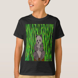 Panda (vif) - T-Shirt Basique pour Garçon