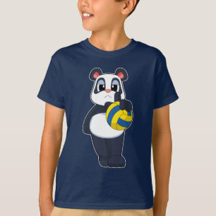 Panda Volleyball-Spieler Volleyball T-Shirt