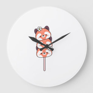 Panda Wanduhr – Süßes Design und Dekoration