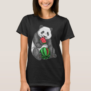 Panda Wassermelone T-Shirt