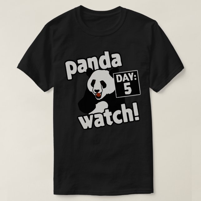 Panda Watch T-Shirt (Design vorne)