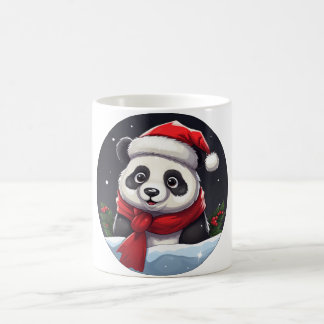 Panda Weihnachten Kaffeetasse