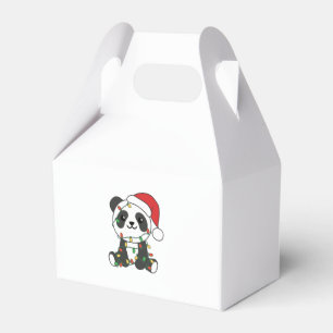 Panda Weihnachts Winter Animals Pandas Geschenkschachtel