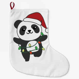 Panda Weihnachts Winter Animals Pandas Large Chris Großer Weihnachtsstrumpf