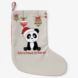 Panda Weihnachtsschnee Wintertiere Pandas Small C Kleiner Weihnachtsstrumpf
