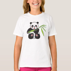 Panda-Wissenschaftler im Laborkittel – Süße Genial T-Shirt
