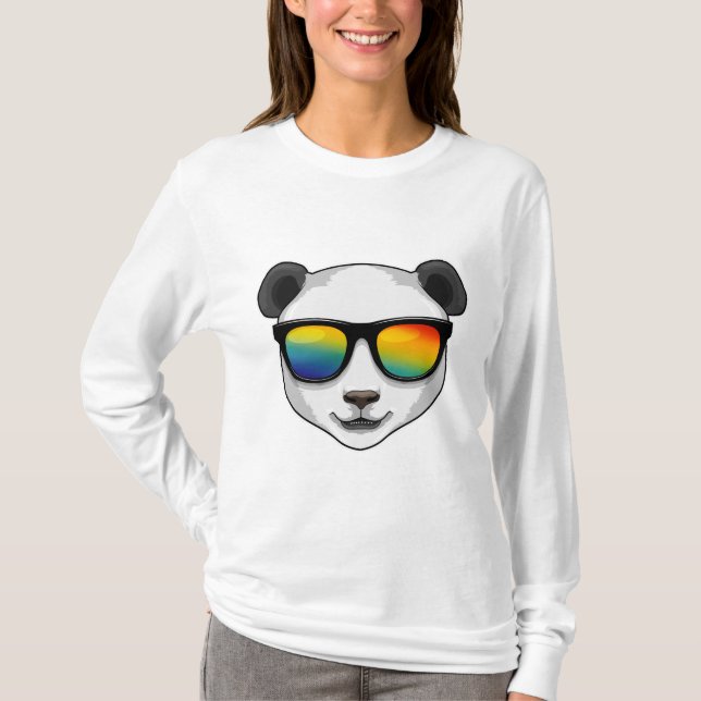 Panda with Sunglasses T-Shirt (Vorderseite)